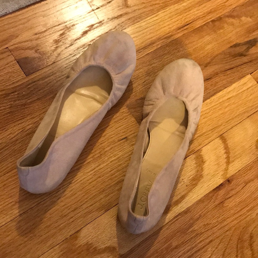 Pink suede cece ballet flat